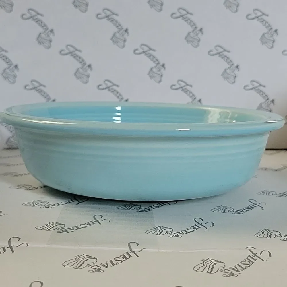 Fiestaware FIESTA CLASSIC RIM CEREAL Bowl CERAMIC DISH 19 OZ Sky Blue